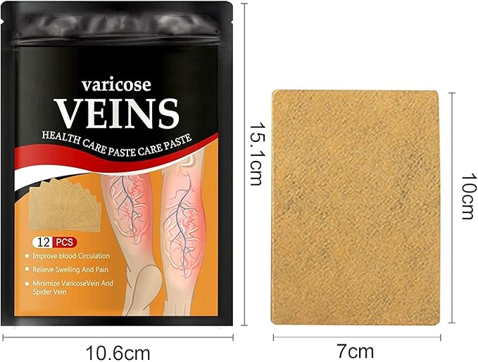 Varicose Veins Treatment Patch – 12 PCS