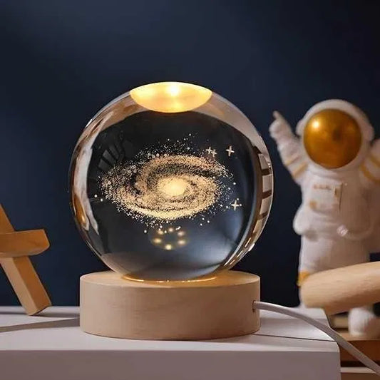 3D Crystal Glow Lamp – Calming Light for Peace & Mental Wellness